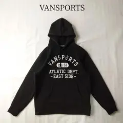 VANSPORTS プルオーバーパーカー ブラック Mサイズ Lサイズ