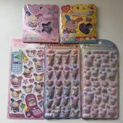 ⑦⑦ 【定価2,827円】 正規品　新品 サンリオ　ウサハナ　シール　セット