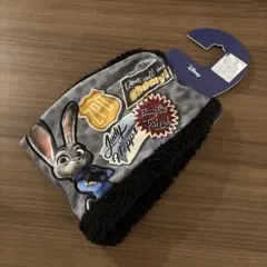 ズートピア ジュディ ネックウォーマー キッズ グレー