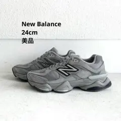 【美品】New Balance U9060ZGB 24cm