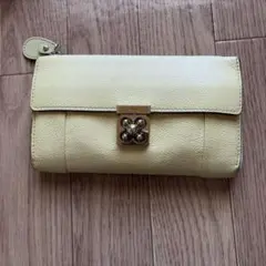 No.663 IACUCCI イアクッチ レザー ミニウォレット イエロー No.663 IACUCCI イアクッチ レザー ミニウォレット イエロー - メルカリ