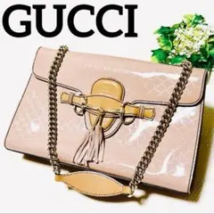 ✨美品✨GUCCI GG ショルダーバッグ ホースビット エミリー ピンク 
