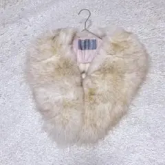 SAGA FOX ショール　成人式　華やか　毛皮　長さ113幅19