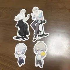 にじさんじ フレークシール ラウンドワン VΔLZ