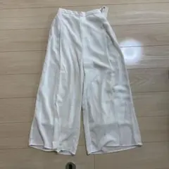 新品　GU ワイドパンツ　M