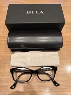 DITA COPINE DRX-3025-A-BLK-49 メガネ 度なしレンズ