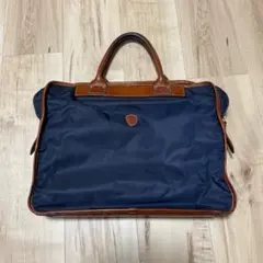 美品】フェリージ 12／39 ネイビー ビジネスバッグ ナイロン レザー