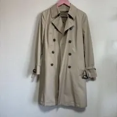 I.M.G.N. 洋服の青山、ベージュ トレンチコート、9号　ライナー取り外し可