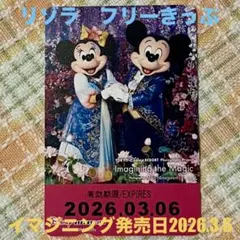 ❷★リゾラ★フリーきっぷ★イマジニング★ミッキー★ミニー★ディズニー★期限切れ★