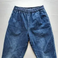 GU　キッズ　デニムパンツ シェフパンツ 140cm