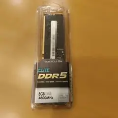 TEAMGROUP Elite DDR5 8GB 4800MHz メモリのサムネイル