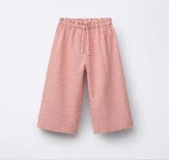 ZARAKIDS ギンガムチェックパンツ