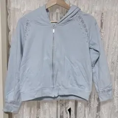 L'EST ROSE レストローズ パーカー レース 水色のサムネイル