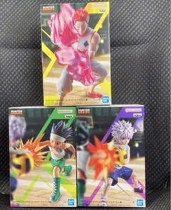HUNTER x HUNTER フィギュア 3体セット　ゴン　キルア　ヒソカ