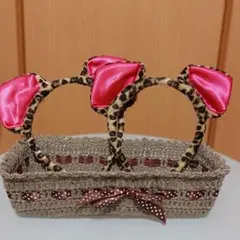 ヒョウ柄　カチューシャ　2個セット　新品未使用