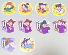 忍たま乱太郎ステッカー付きビスケットの段　其ノ二　セット　おまけつき