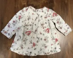 ZARABABY ザラ　80cm 花柄トップス　ワンピース　チュニック　ブラウス