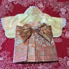 犬服　着物、袴セット　ハンドメイド