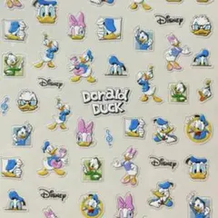 ネイルシール 5D3D 立体 ドナルド デイジー ディズニー キャラクター
