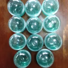 透明青色カプセルトイ セット