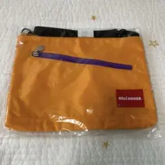 ミキハウス ショルダーバッグ オレンジ