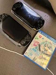 PSPVita 本体 PSP プロジェクトディーバ3点セットジャンク品単品も可