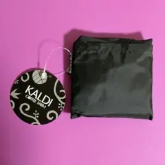 KALDI＊エコバッグTo be Happy ブラック