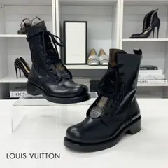 ルイヴィトン LV バロックライン 22年 レザー ショートブーツ 8 - メルカリ