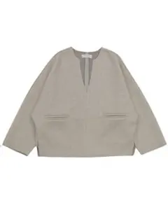 キーネック ニット