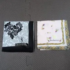 イヴ・サンローラン バーバリー ハンカチセット