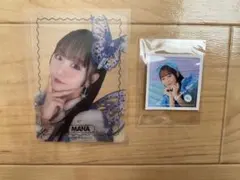 真中まな 鎮西寿々歌 FRUITS ZIPPER トレカ ステッカー 6点