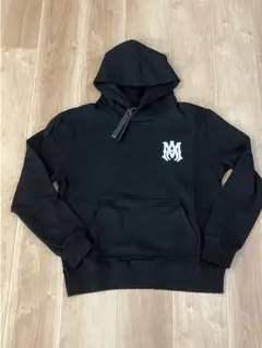 AMIRIアミリ MA コアロゴ フーディパーカー 黒 サイズL 新品 AMIRI アミリ MA LOGO HOODIE ロゴプリントプルオーバーパーカー