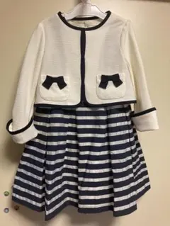 組曲 ワンピース 120 ジャケット セット  入学式卒園式