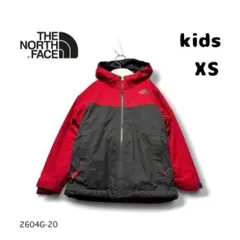 ✩ノースフェイス✩マウンテンパーカー　インナーフリース付き　キッズ110 レッド