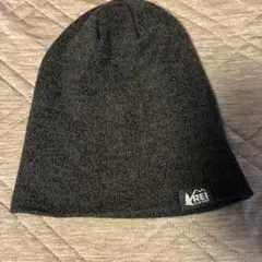 REI co-op ニット帽 ビーニー チャコールグレー
