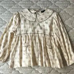 ワンピース Bonjour diary blouse 10y Bonjour diary (ボンジュール ダイアリー)｜le lis blanc