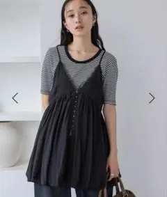 【JEANASIS】バルーンキャミチュニック