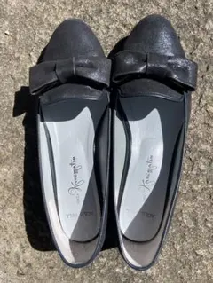 銀座かねまつ　防水パンプス