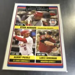 MLB 2006 トップス 打点 ライアンハワード プーホールス バークマン