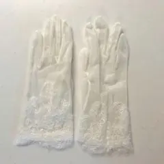 Cherie ウェディンググローブ　ホワイト