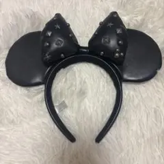 ディズニーカチューシャ　レザー