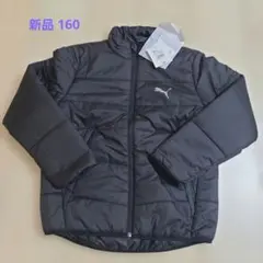 【新品】PUMA ブラック 中綿コート 160