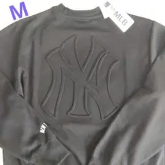 タグ付き☆MLB ニューヨークヤンキース トレーナー スウェット 黒 M