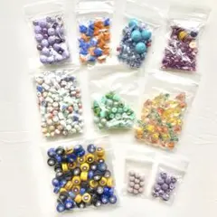 パリ購入 ビーズ 種類色々 まとめ売り