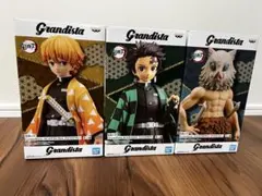 Grandista鬼滅の刃フィギュア3体セット 我妻善逸 竈門炭治郎 嘴平伊之助