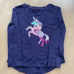 ギャップ ユニコーンスパンコール長袖Tシャツ110