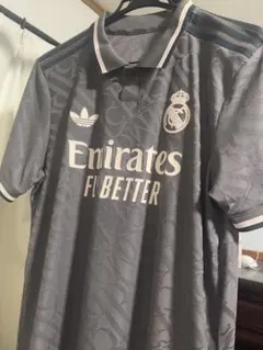 adidas Real Madrid グレー シャツ 2xl