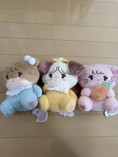 mikko characters ふわふわBABYぬいぐるみ（3体）