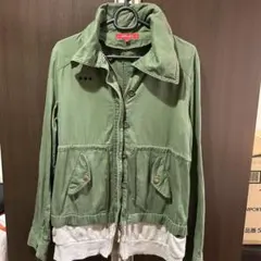 tommy girl ジャケット 3way ミリタリー 重ね着風
