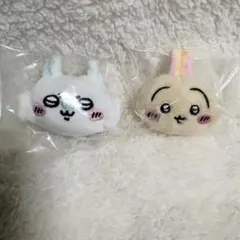 おかおマルチリング　モモンガ　うさぎ　２点セット